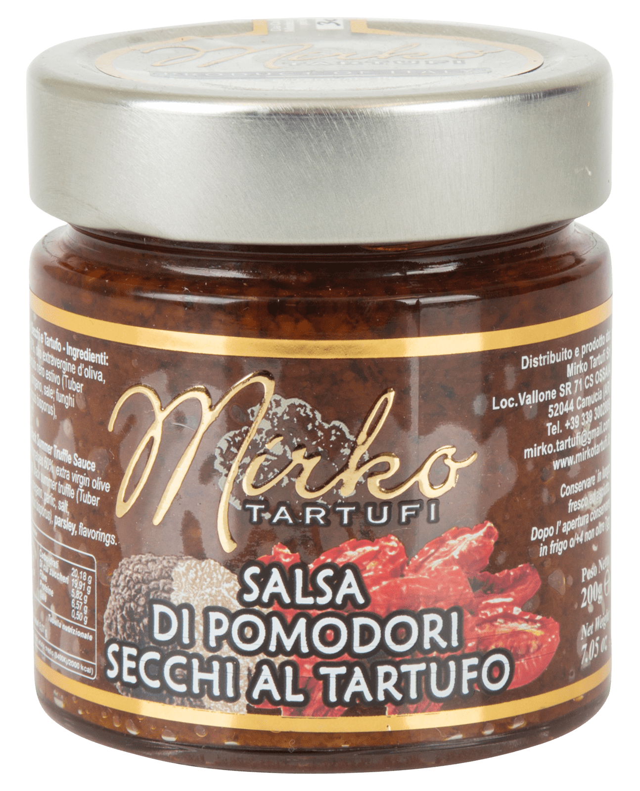 Mirko Tartufi | Salsa di Pomodori secchi al tartufo