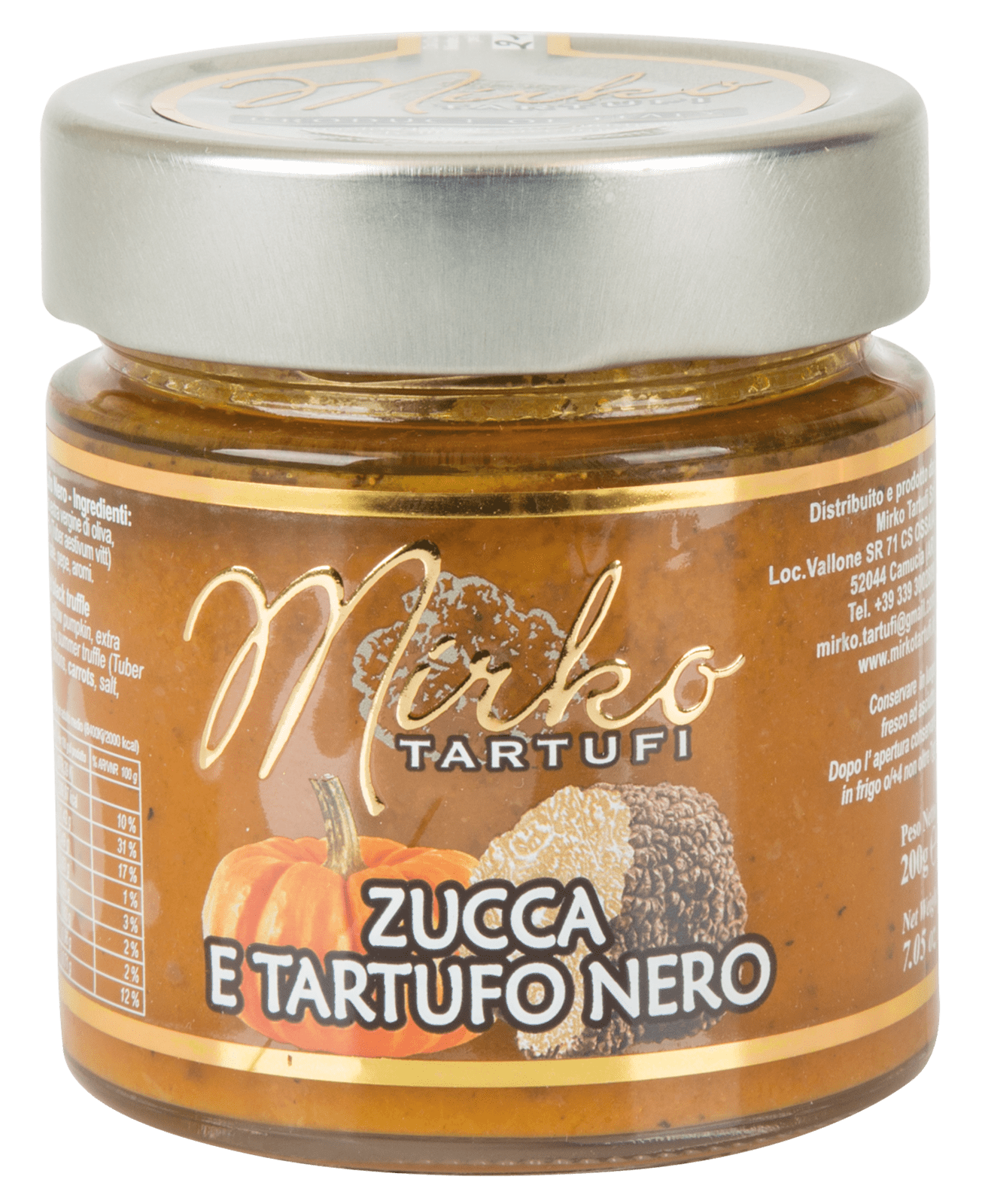 Mirko Tartufi | Crema di Zucca e Tartufo Nero