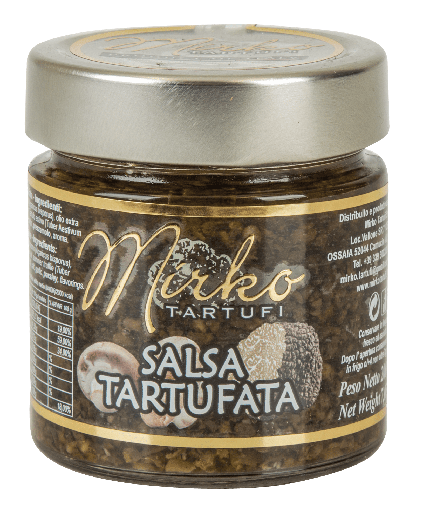 TARTUFATA SAUCE CAP D'URDET 125 GR