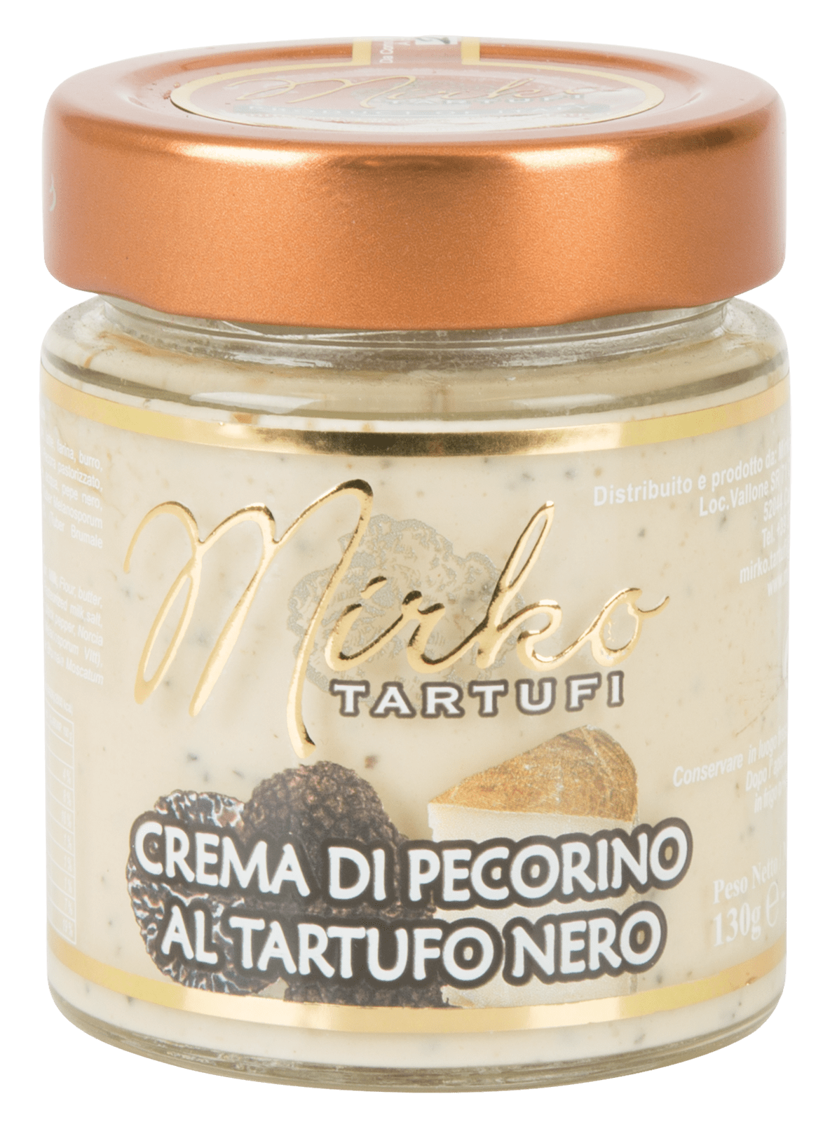 Mirko Tartufi | crema di pecorino al tartufo nero