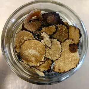 Lamelle di Tartufo Nero Foto lamella