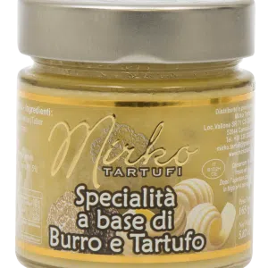 Specialità a base di burro e tartufo bianchetto