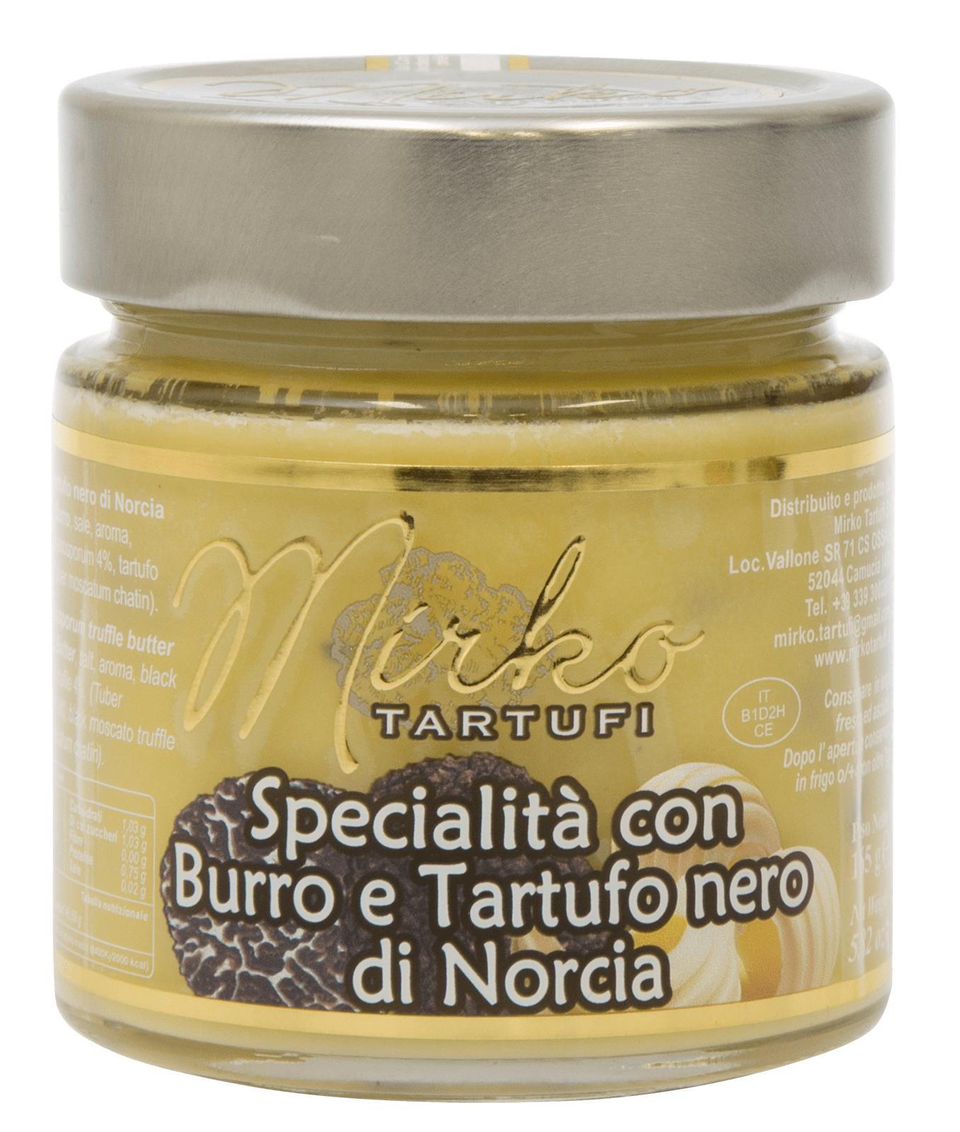 Mirko Tartufi | Specialità a base di burro e tartufo nero