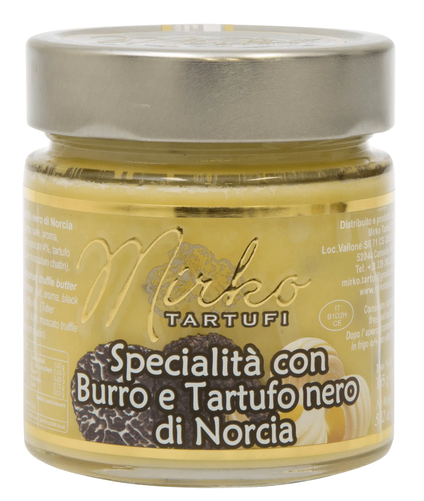 Mirko Tartufi | Specialità a base di burro e tartufo nero Mirko Tartufi | Specialità a base di burro e tartufo nero